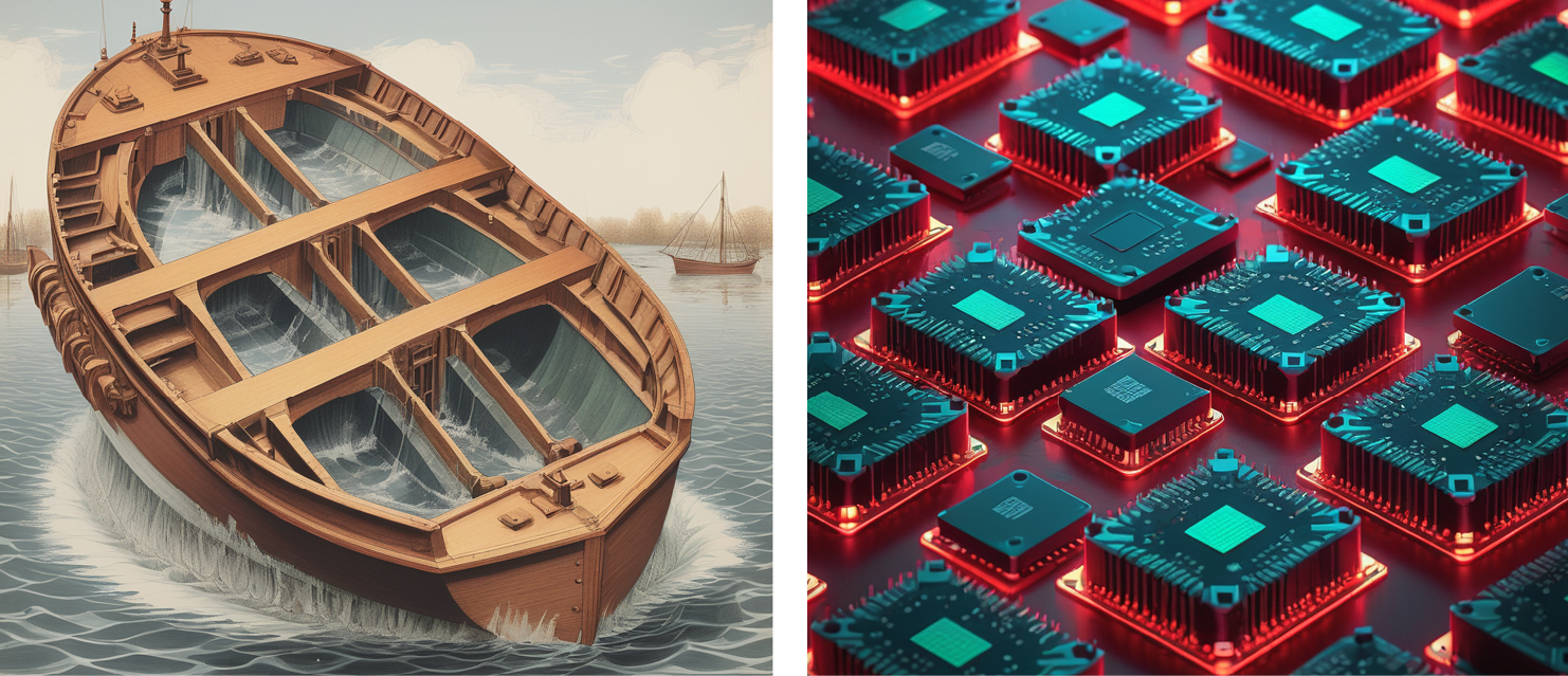 Ship Compartmentalization Compared With Microsegmentation Isolating Breach